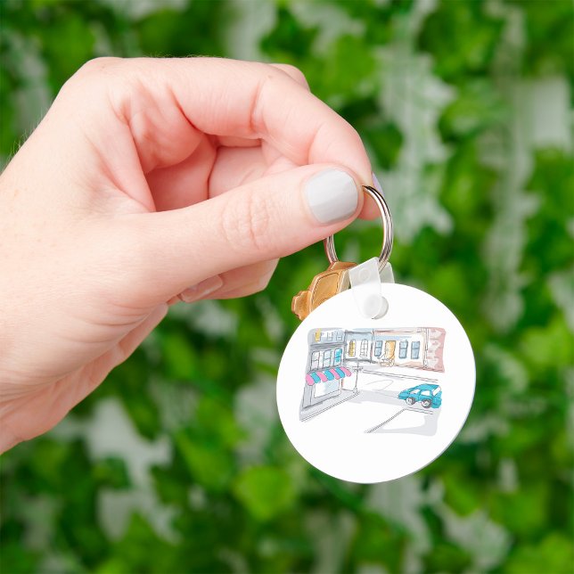 Llavero Keychain de la escena urbana (Subido por el creador)