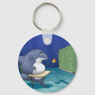Llavero Keychain de la escuela del tiburón