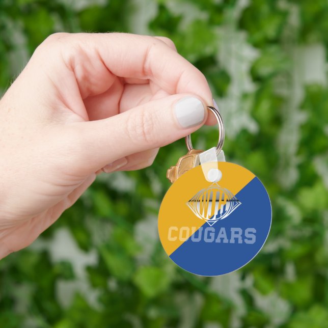 Llavero Keychain de la Escuela Secundaria Whittier Jr (Mano)