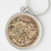 Keychain de la esfera celeste del norte
