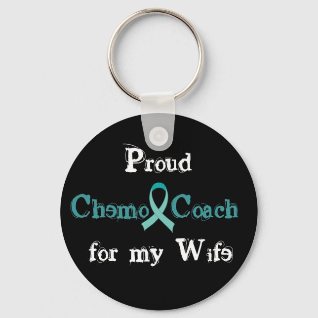 Llavero Keychain de la esposa del entrenador de Chemo (Anverso)