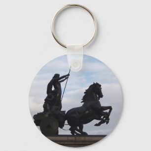 Llavero Keychain de la Estatua de Boadicea