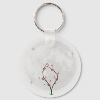 Llavero Keychain de la flor de la luna