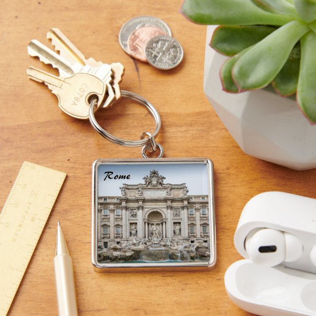 Llavero Keychain de la Fontana de Trevi (Escritorio )