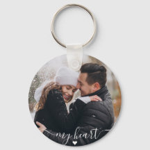 Keychain de la foto del amor