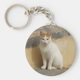 Llavero Keychain de la fotografía del gato