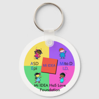 Llavero Keychain de la Fundación Mi IDEA HaS Love