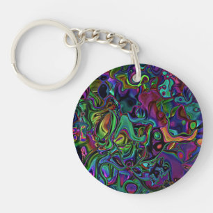 Llavero Keychain de la fusión del cerebro