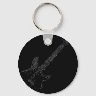 Llavero Keychain de la guitarra del personalizable