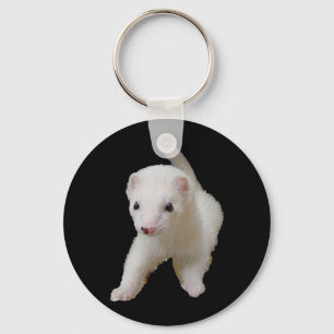 Llavero Keychain de la hierba del bebé blanco