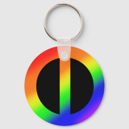 Llavero Keychain de la igualdad con el arcoiris