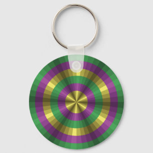 Llavero Keychain de la Ilusión del Mardi Gras