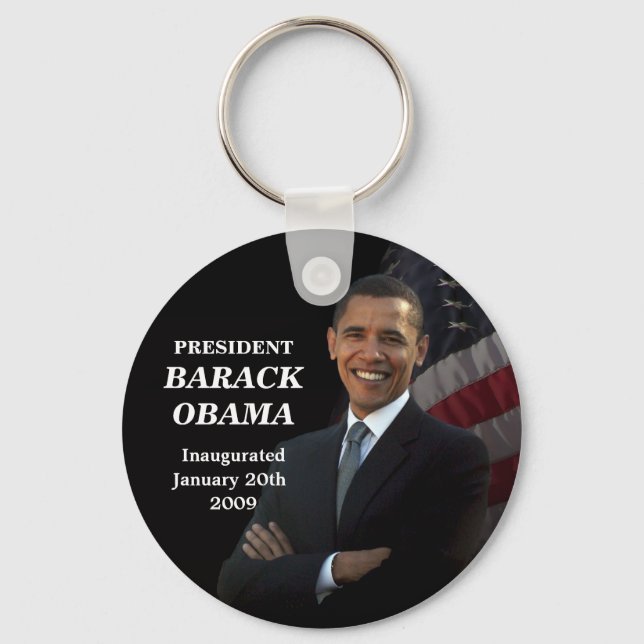 Llavero Keychain de la Inauguración de Obama (Anverso)