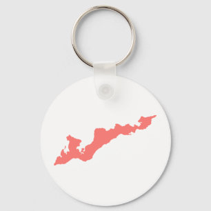 Llavero Keychain de la Isla de los Pescadores - Rosa