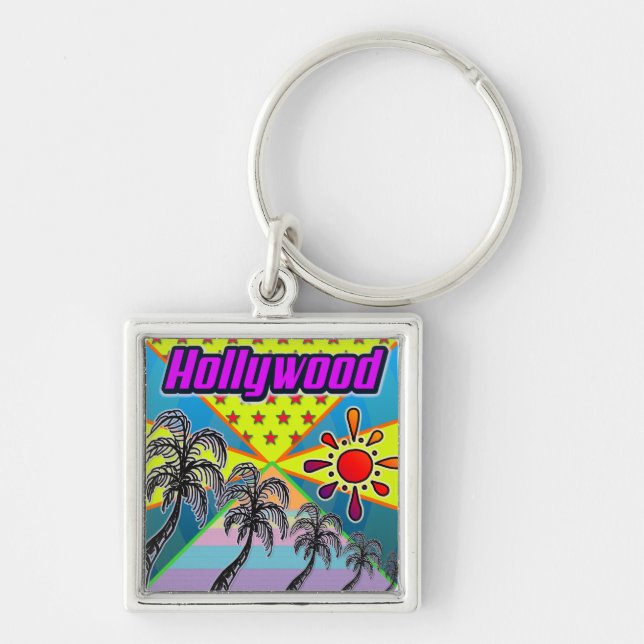 Llavero Keychain de la libertad de Hollywood (Frente)