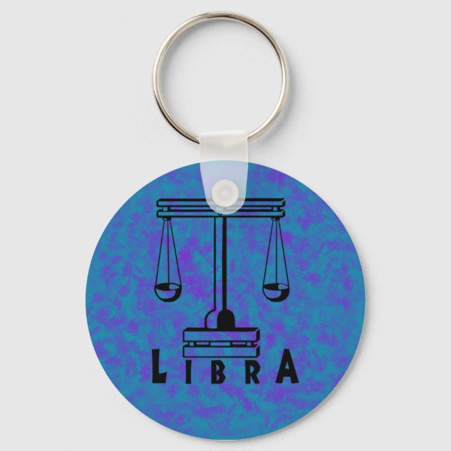Llavero Keychain de la libra blanca y negra (Anverso)