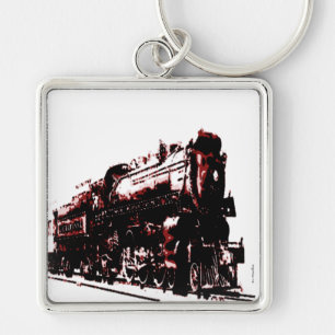 Llavero Keychain de la locomotora de vapor