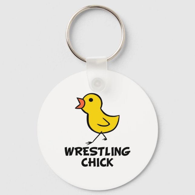 Llavero Keychain de la lucha libre de garrapatas (Anverso)