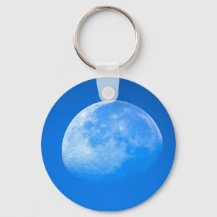 Llavero Keychain de la luna azul