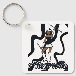 Llavero Keychain de la Majorette/ Negro