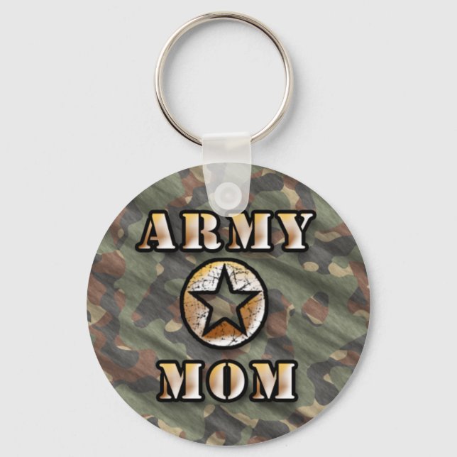 Llavero Keychain de la Mamá del Ejército (Anverso)