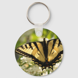 Llavero Keychain de la mariposa amarilla