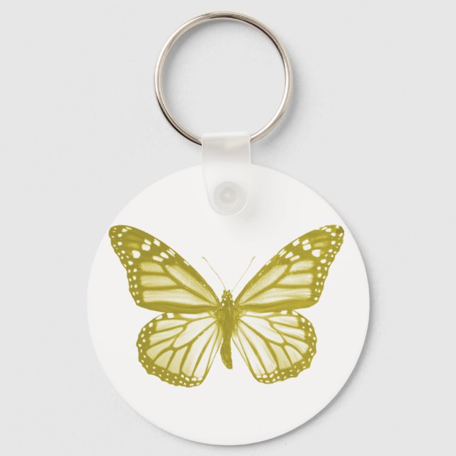 Llavero Keychain de la mariposa dorada (Anverso)