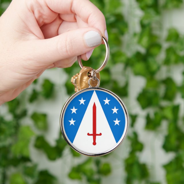 Llavero Keychain de la montaña blanca de SCA (Mano)