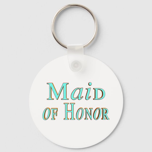Llavero Keychain De La Mujer De Honor (Anverso)