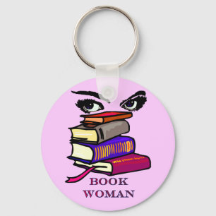 Llavero Keychain de la mujer del libro