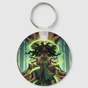 Llavero Keychain de la naturaleza de la madre