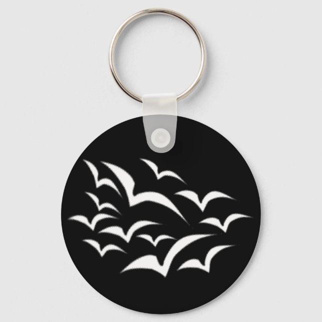 Llavero Keychain de la nube blanca (Anverso)