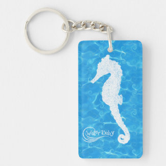 Llavero Keychain de la ola de la marea del caballito de ma