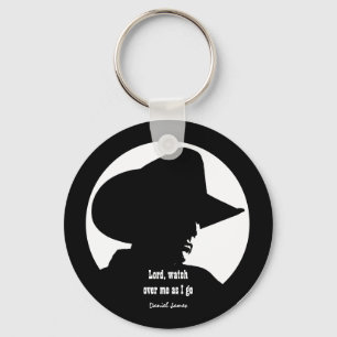 Llavero Keychain de la oración de los Vaqueros