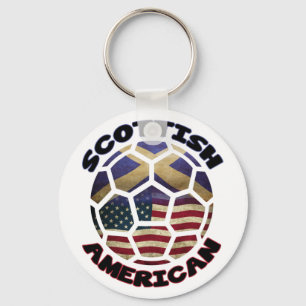 Llavero Keychain de la pelota de fútbol americano de Escoc