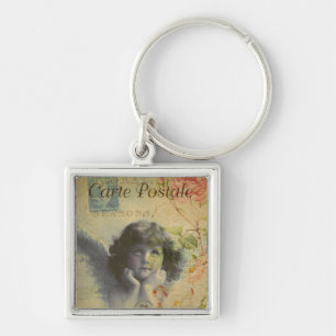 Llavero Keychain de la postal francesa