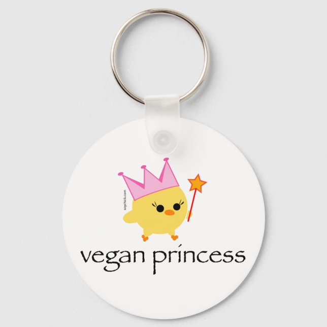 Llavero Keychain de la princesa soychick Vegan (Anverso)