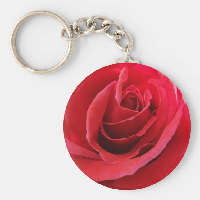 Llavero Keychain de la rosa roja (Frente)