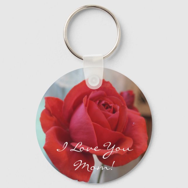 Llavero Keychain de la rosa roja (Anverso)