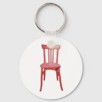 Keychain de la silla roja
