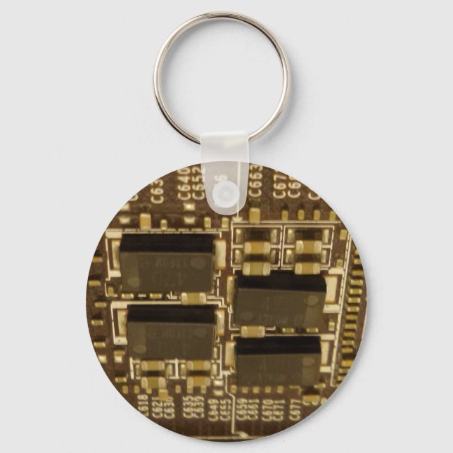 Llavero Keychain de la tarjeta de circuitos (Anverso)