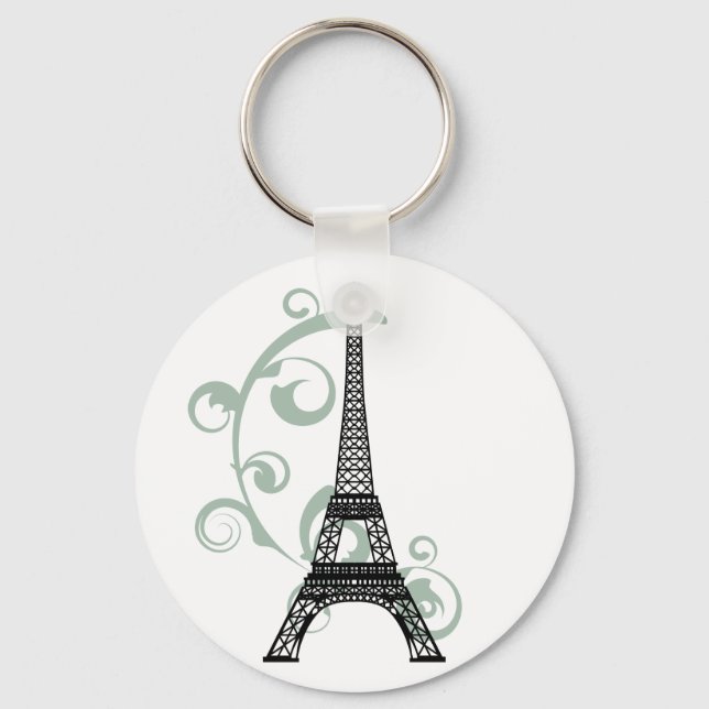 Llavero Keychain de la Torre Eiffel (Anverso)