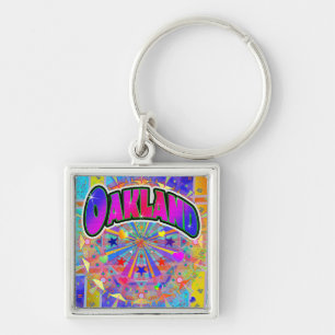 Llavero Keychain de la Unidad Cósmica de Oakland