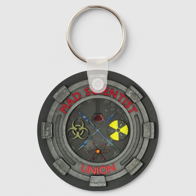 Llavero Keychain de la Unión Científica Mad (Anverso)