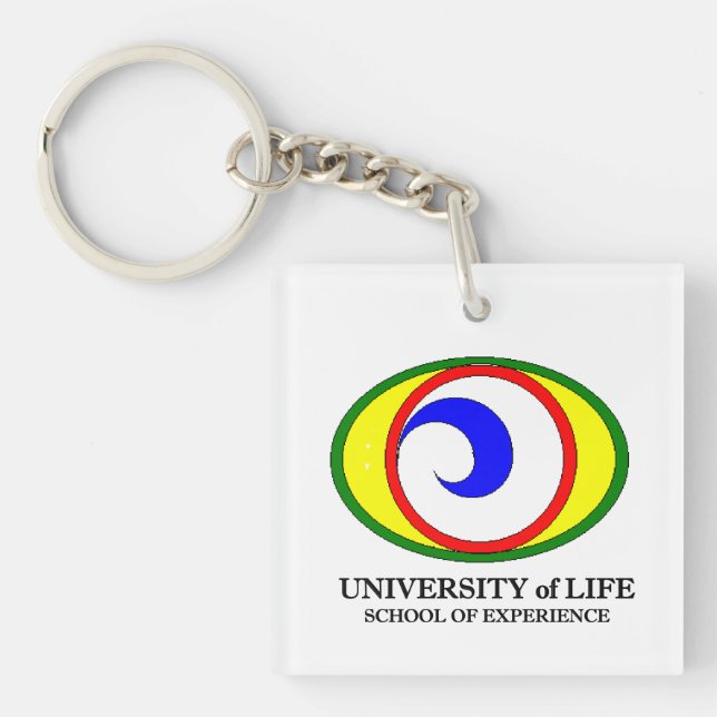 Llavero Keychain de la Universidad de la Vida (Frente)