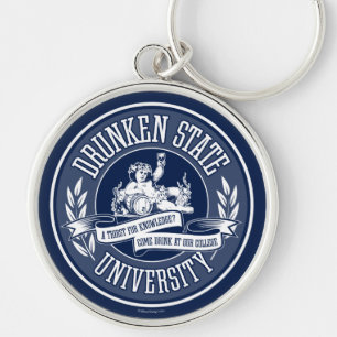 Llavero Keychain de la Universidad Estatal de Borracho