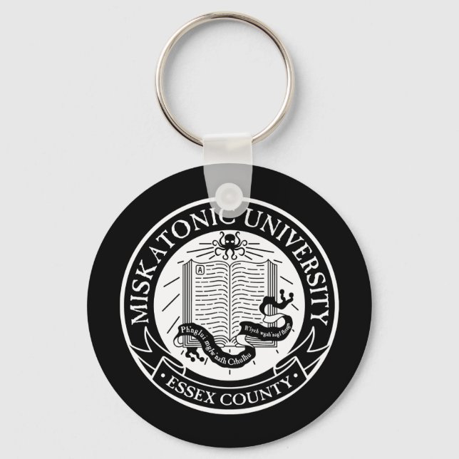 Llavero Keychain de la Universidad Miskatonic (Anverso)