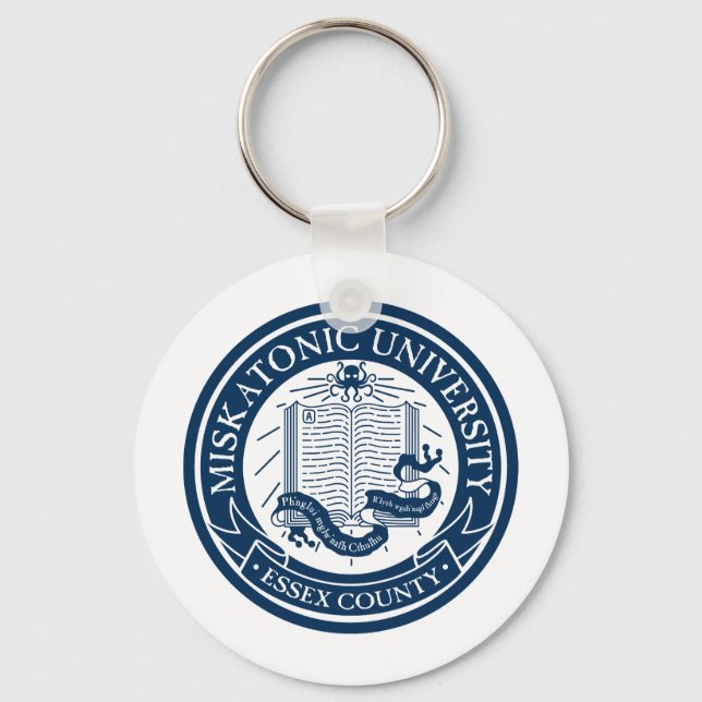 Llavero Keychain de la Universidad Miskatonic (Anverso)