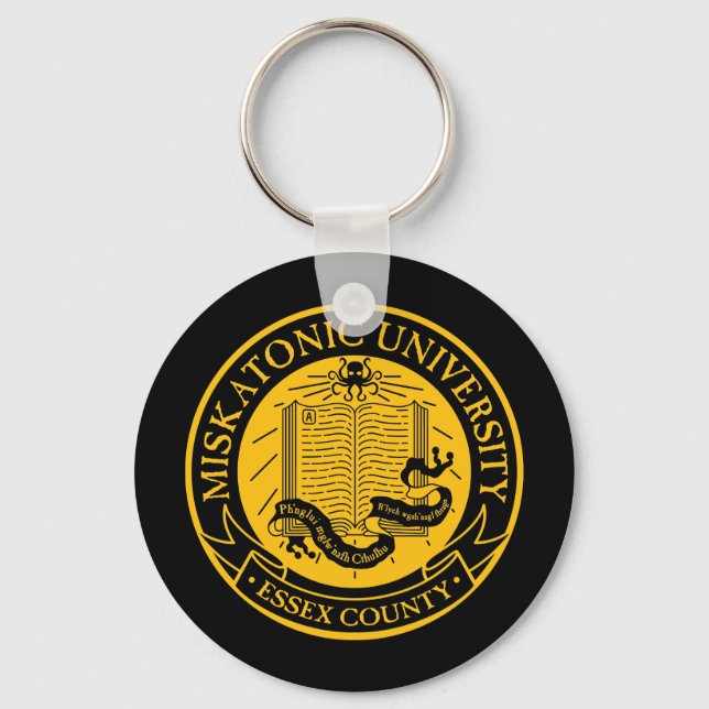 Llavero Keychain de la Universidad Miskatonic (Anverso)