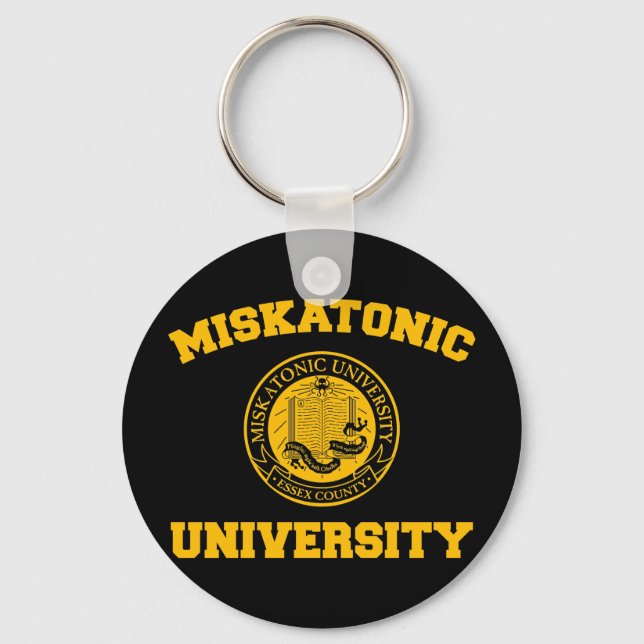 Llavero Keychain de la Universidad Miskatonic (Anverso)